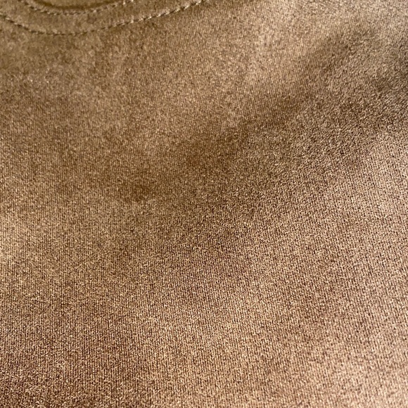 Time And Tru Caramel Fake Suede Pants - Picture 5 of 5